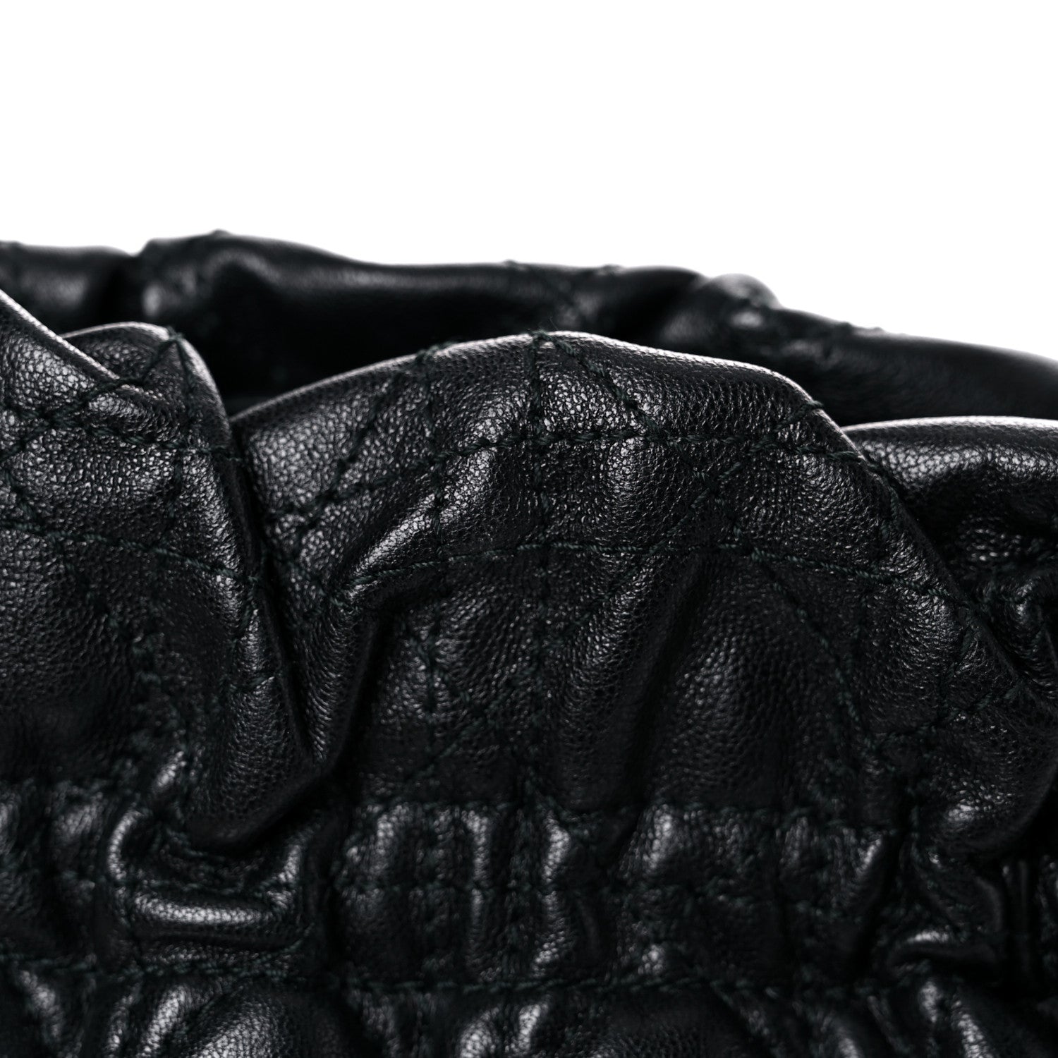 Christian Dior Lambskin Cannage Dior Soft Shoulder Bag Black 14 of 16