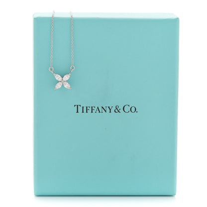 Tiffany Platinum Diamond Medium Victoria Necklace 6 of 6