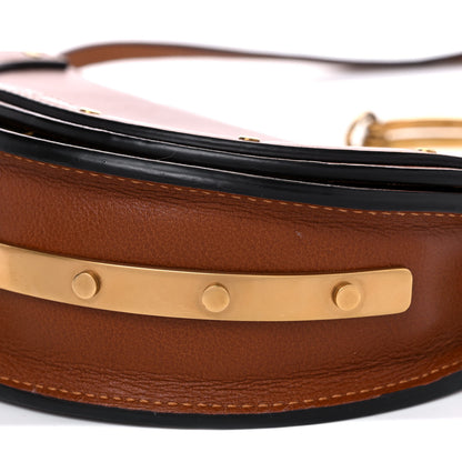 Chloe Calfskin Small Nile Bracelet Minaudiere Bag Caramel 11 of 16