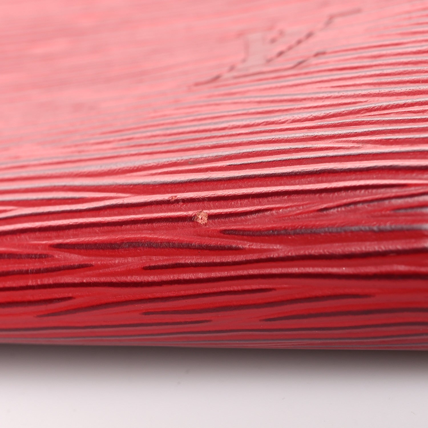 Louis Vuitton Epi Pochette Accessories 24 Castillan Red 11 of 12