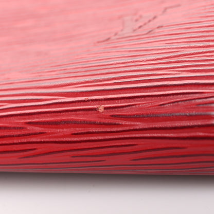 Louis Vuitton Epi Pochette Accessories 24 Castillan Red 11 of 12