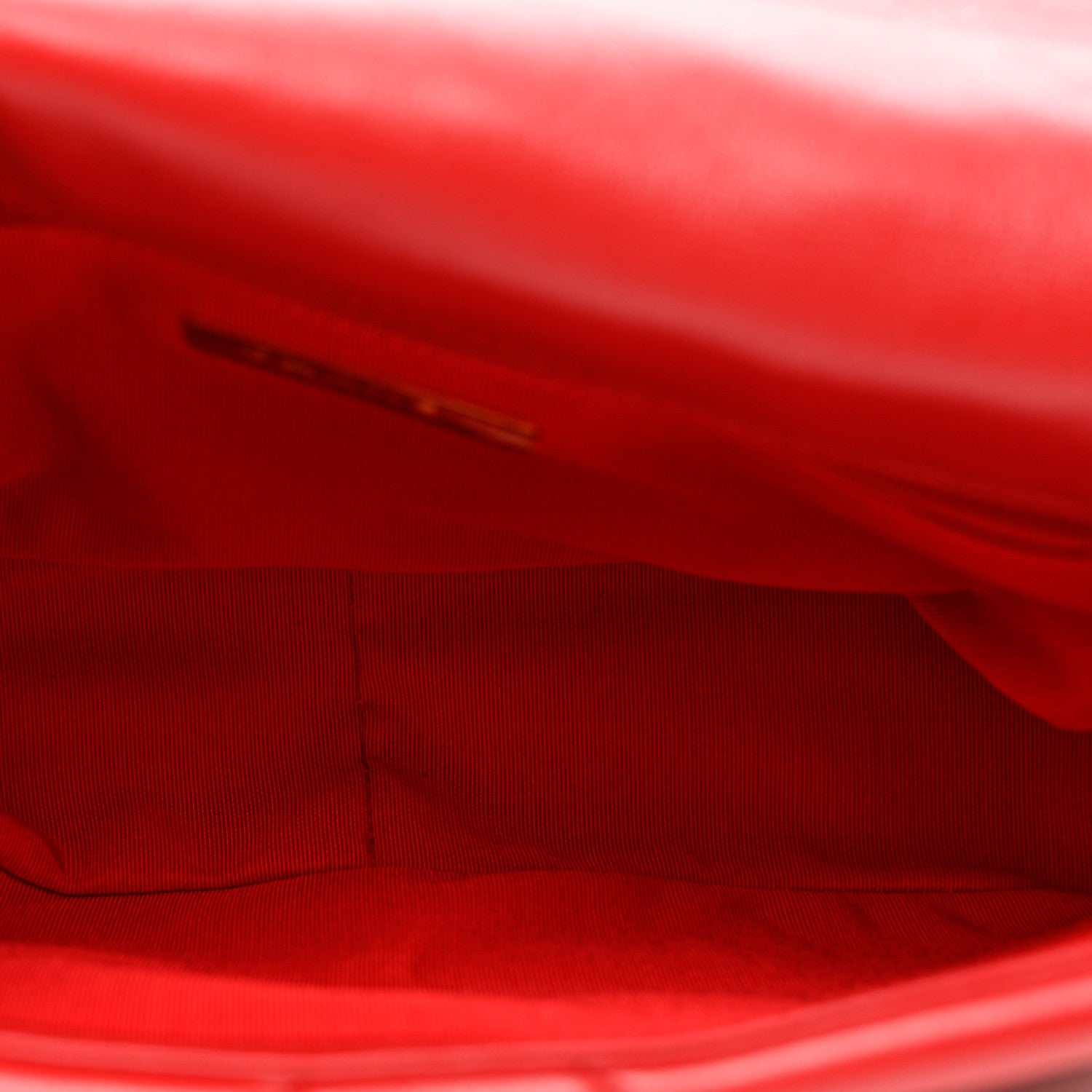 Chanel Lambskin Quilted Medium Chanel 19 Flap Red 5 of 9
