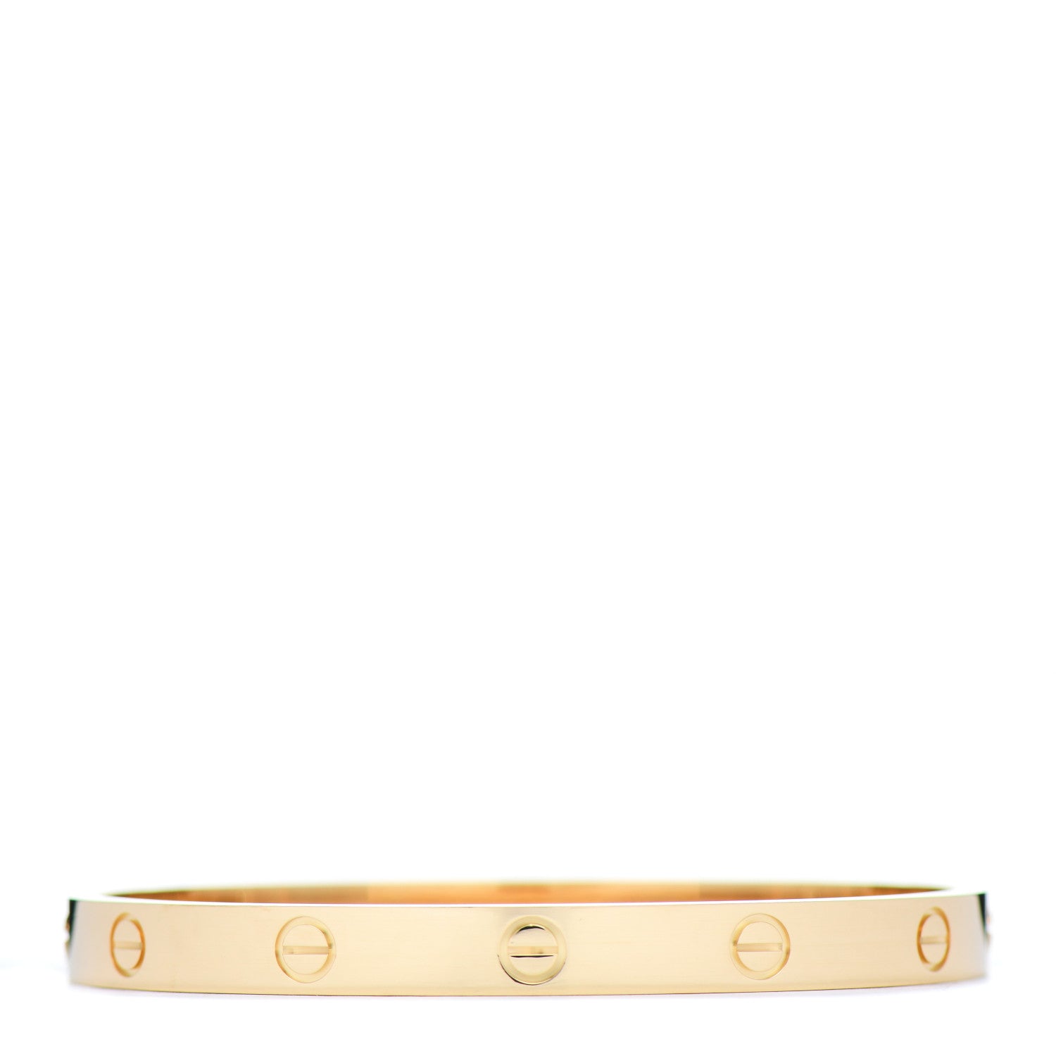 Cartier 18K Yellow Gold LOVE Bracelet 18 1 of 5