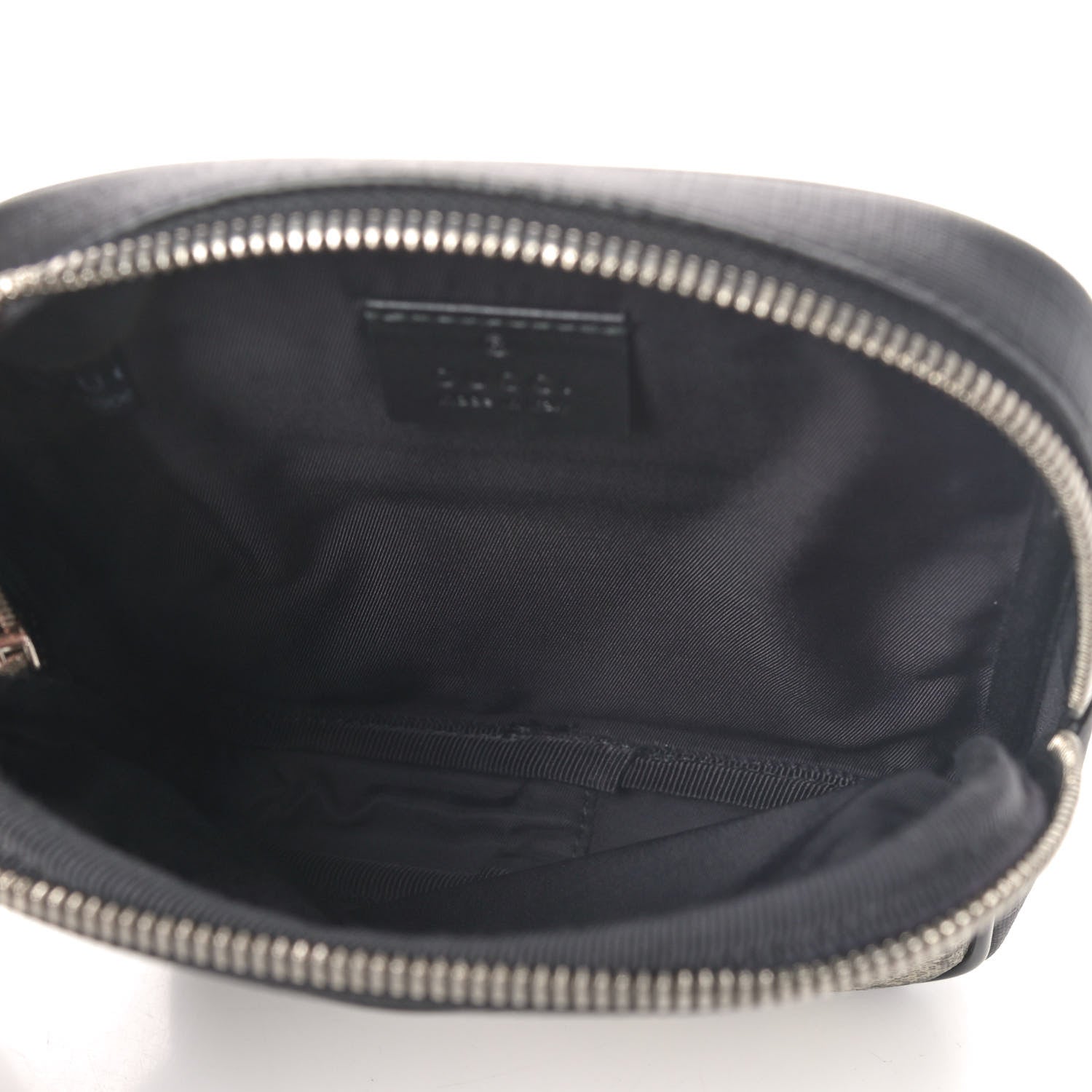 Gucci GG Supreme Monogram Web Belt Bag Black 4 of 4