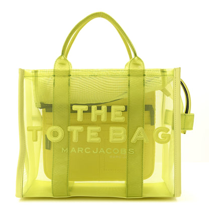 Marc Jacobs Mesh Medium The Tote Bag Fluo Yellow 1 of 11