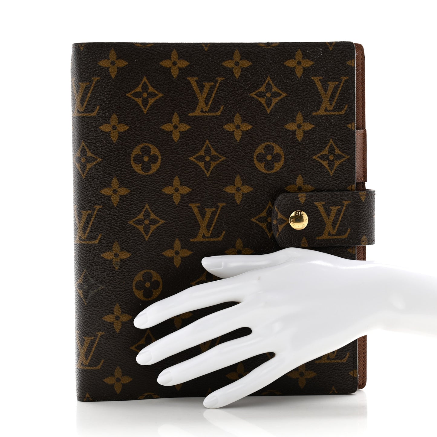 Monogram Large Ring Agenda Cover