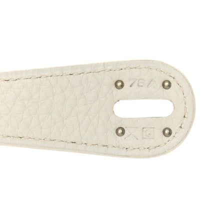 Hermes Taurillon Clemence Lindy 30 White 7 of 12