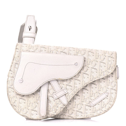 Christian Dior Oblique Saddle Messenger Pouch Beige 1 of 24