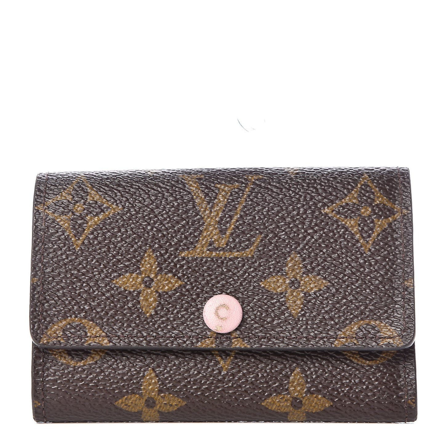 Monogram Multicles 6 Key Holder Rose Ballerine