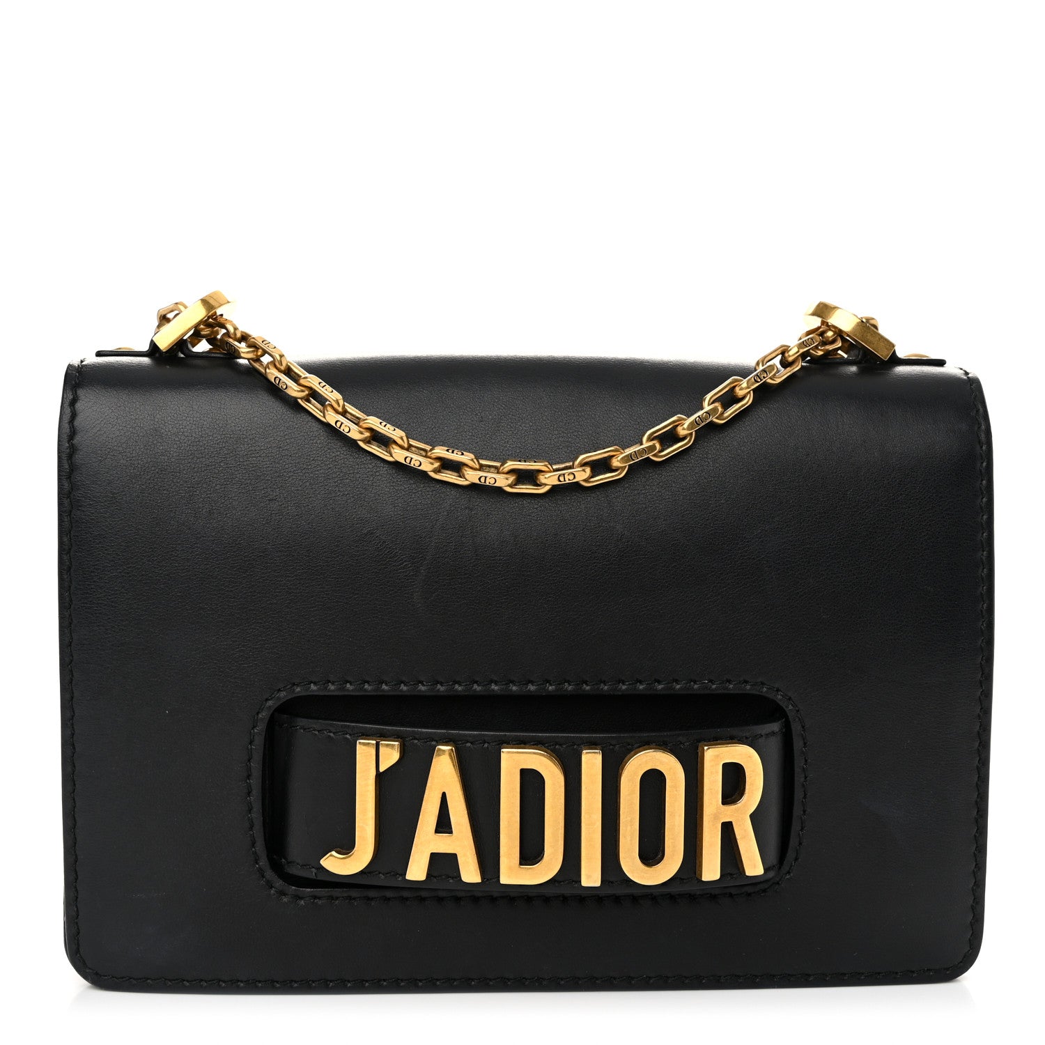 Christian Dior Calfskin J'Adior Chain Flap Bag Black 1 of 9
