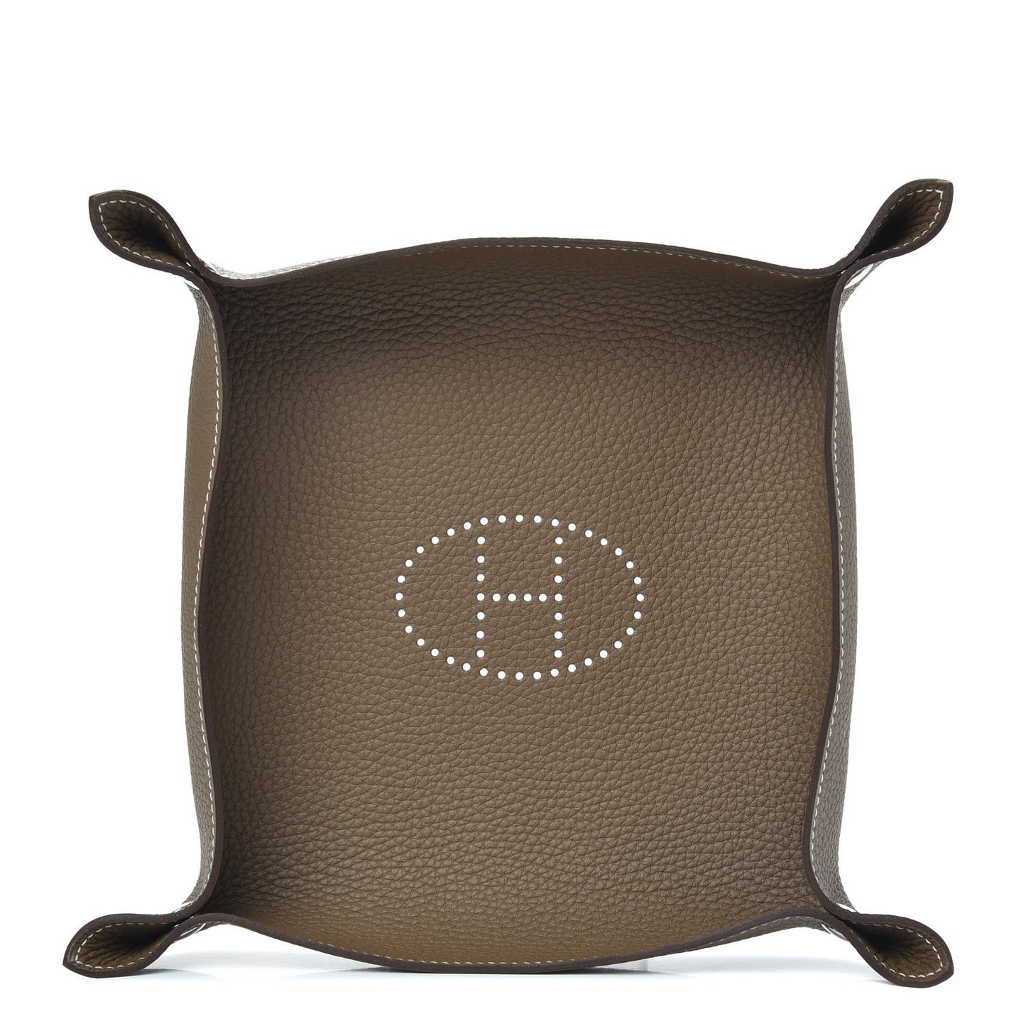 Taurillon Clemence Mises et Relances Change Tray Etoupe