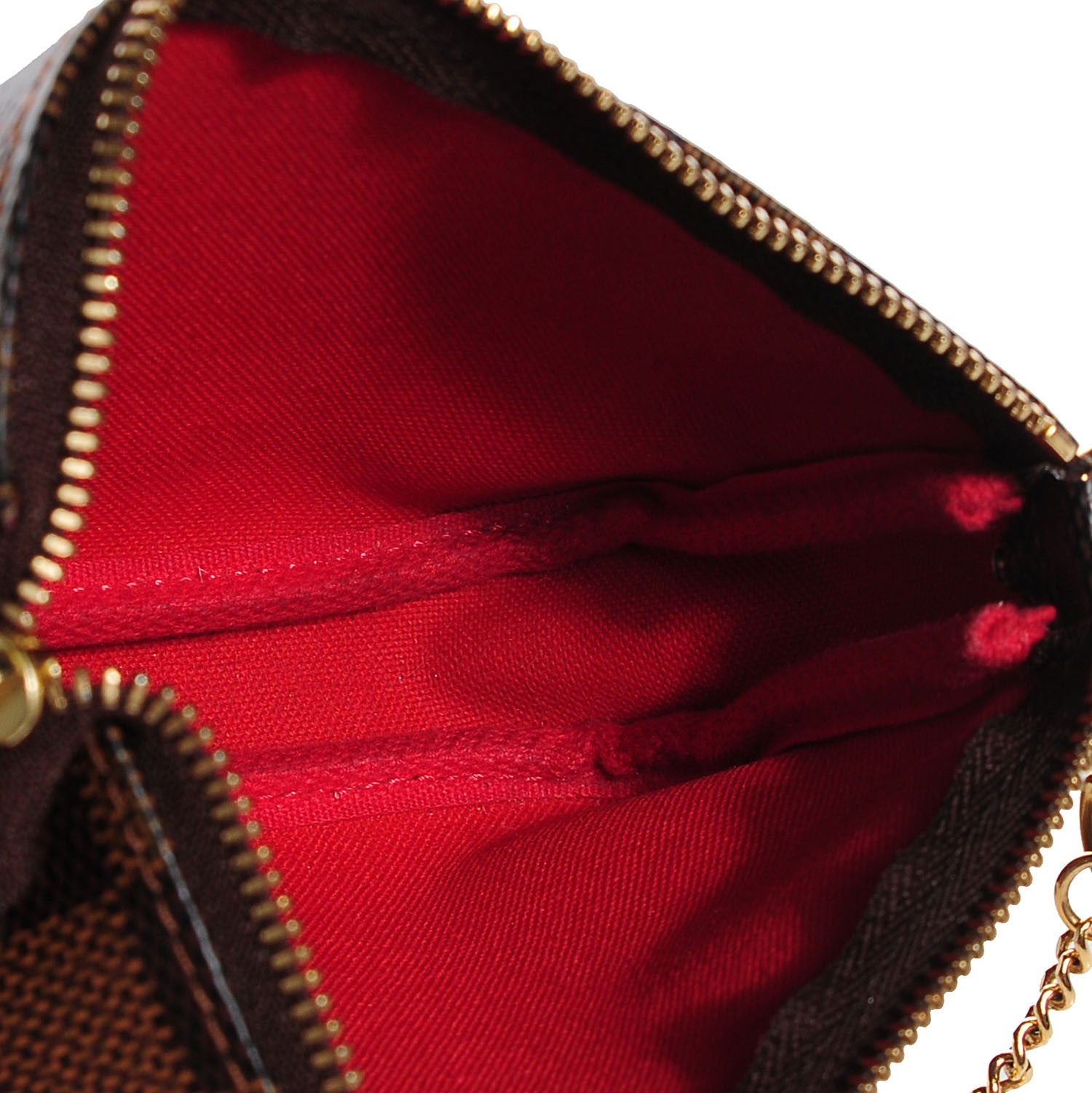 Louis Vuitton Damier Ebene Mini Pochette Accessories 5 of 7