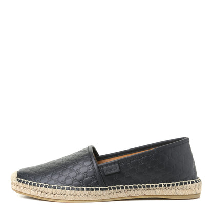 Gucci Microguccissima Signature Espadrilles 40 Black 1 of 6