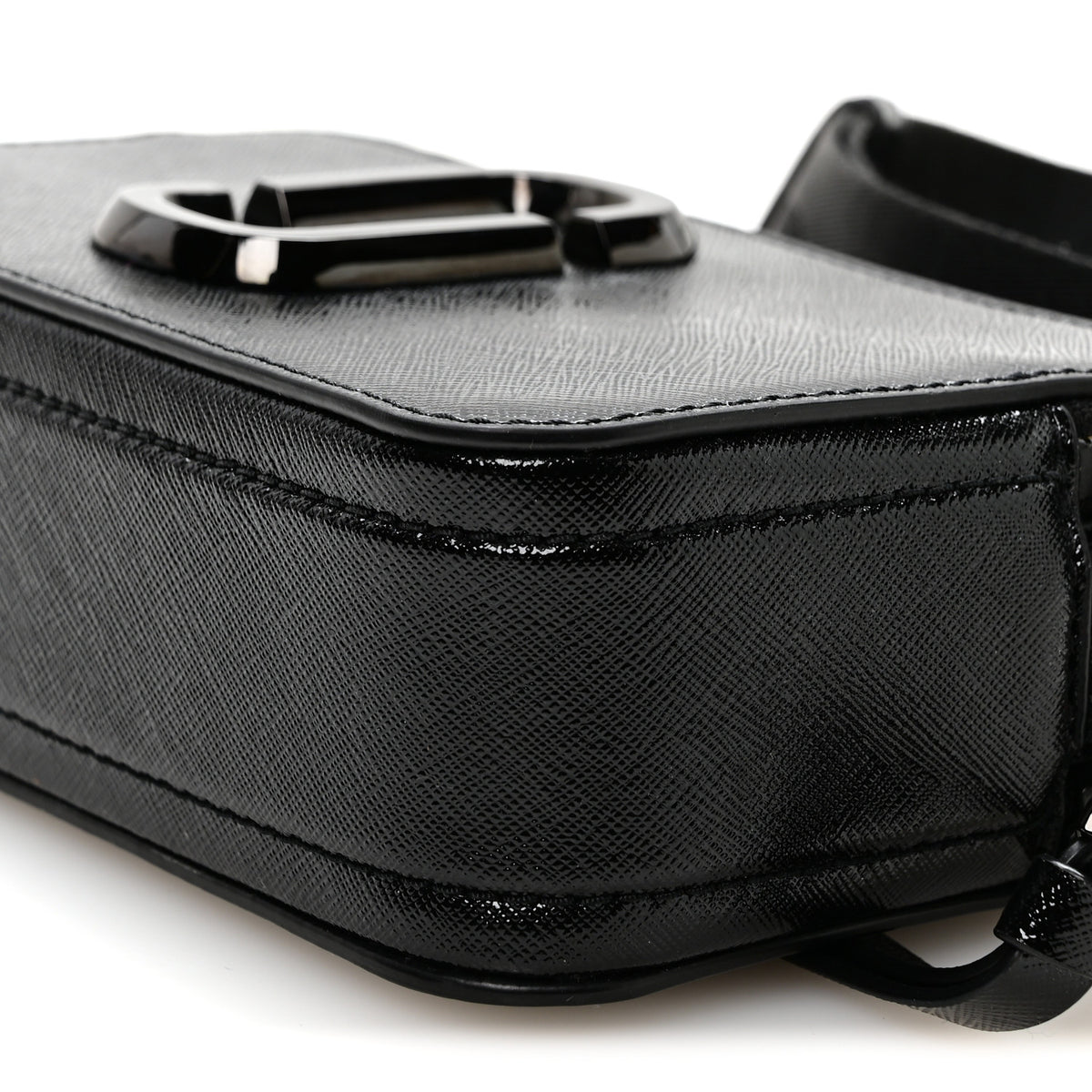 Saffiano Snapshot Camera Bag Black