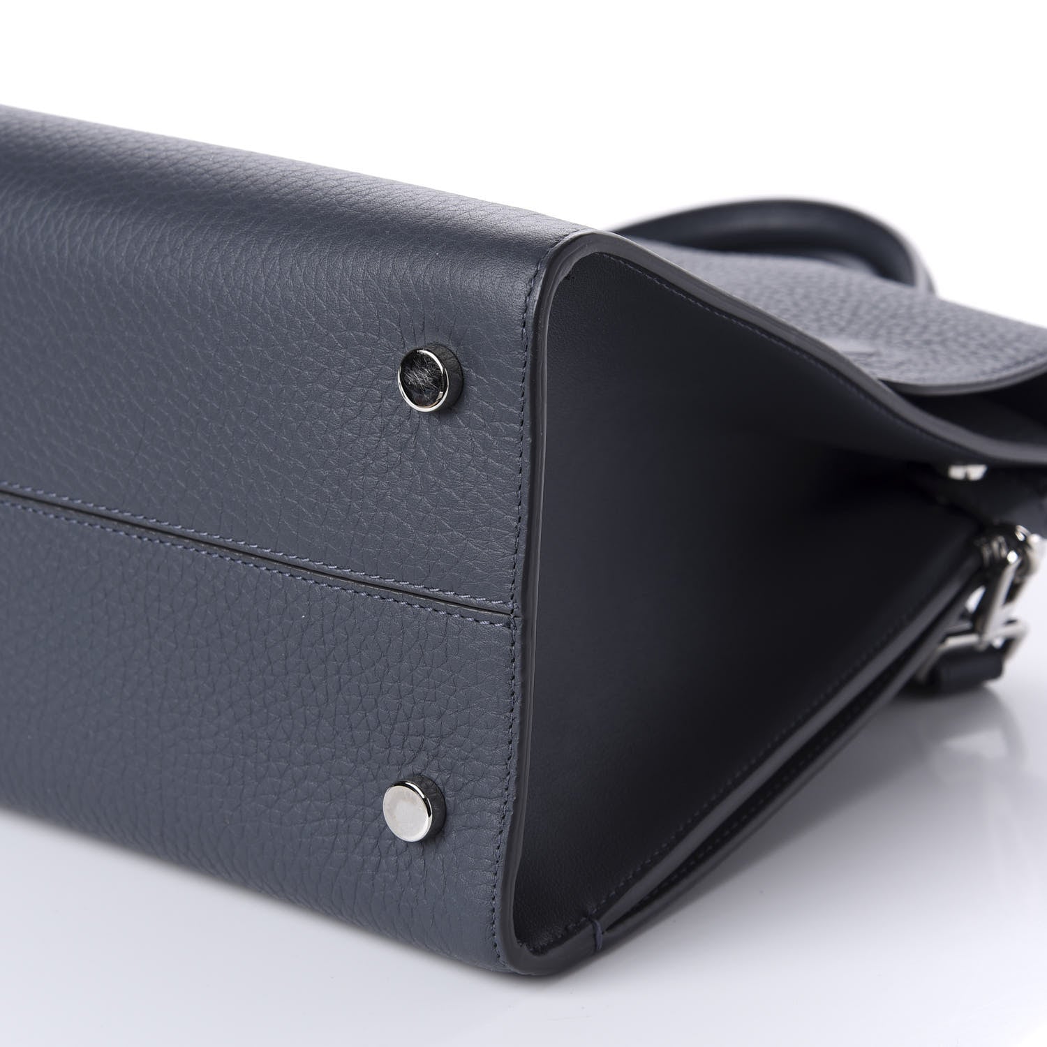 Christian Dior Calfskin Medium Diorever Flap Meteorite Grey 8 of 11