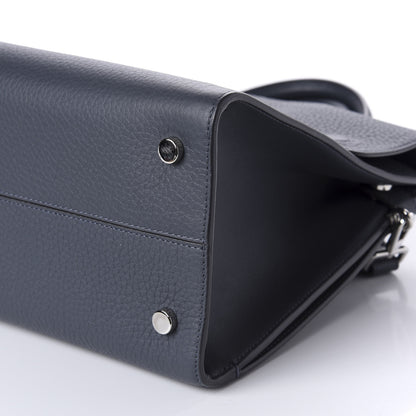 Christian Dior Calfskin Medium Diorever Flap Meteorite Grey 8 of 11