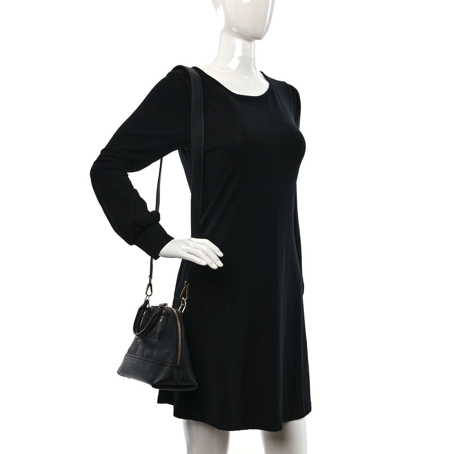 Louis Vuitton Empreinte Neo Alma BB Black 2 of 10