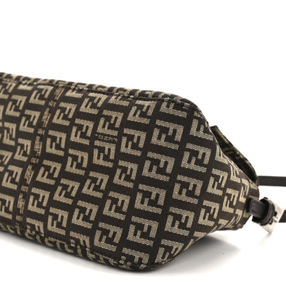 Fendi Zucchino Vitello Mini Mama Baguette Testa di Moro Beige 10 of 12