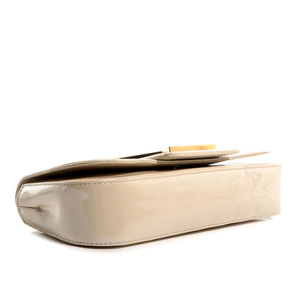 Louis Vuitton Patent Sobe Clutch Blanc Corail 4 of 7