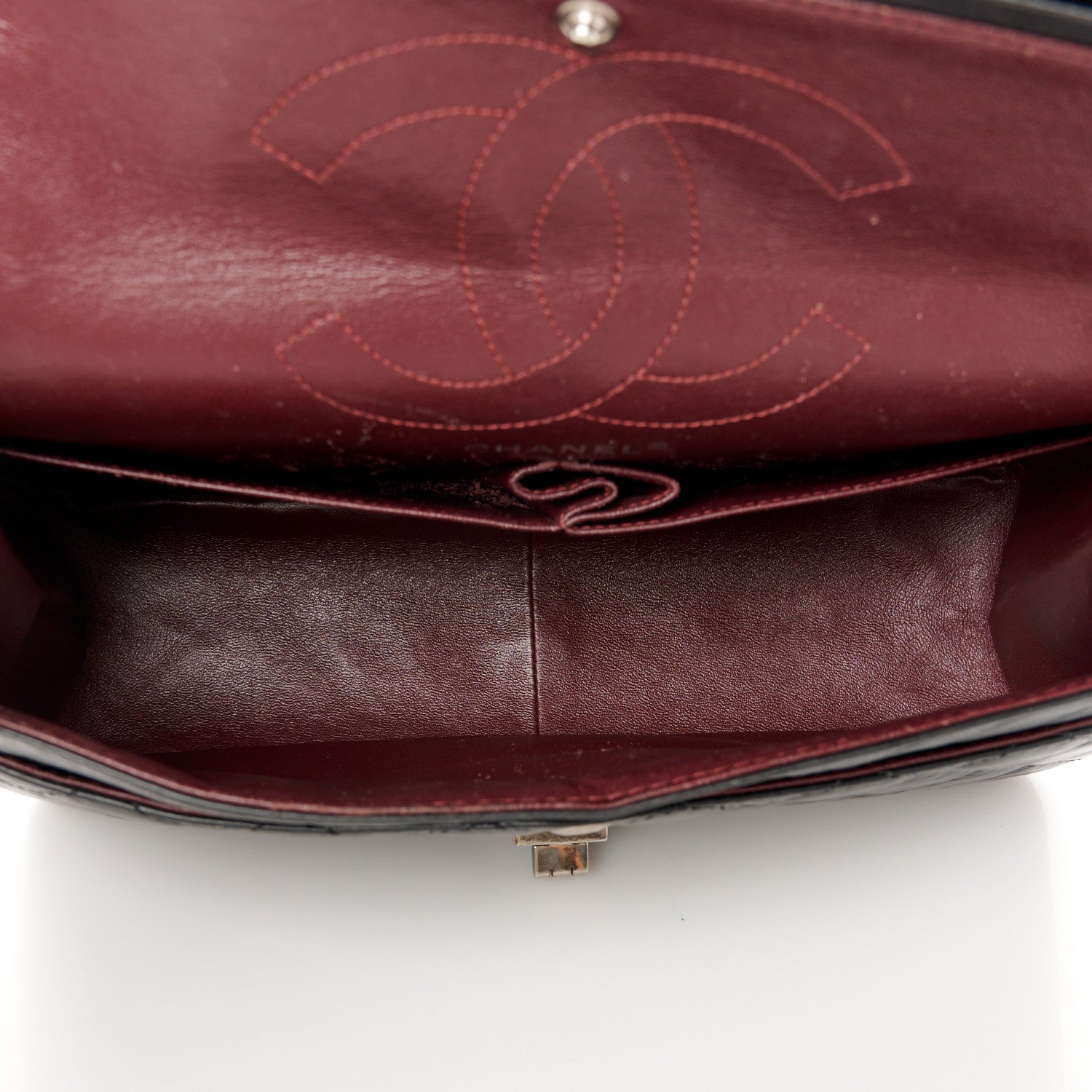 Chanel Aged Calfskin Quilted 2.55 Reissue 226 Flap Black 5 of 11