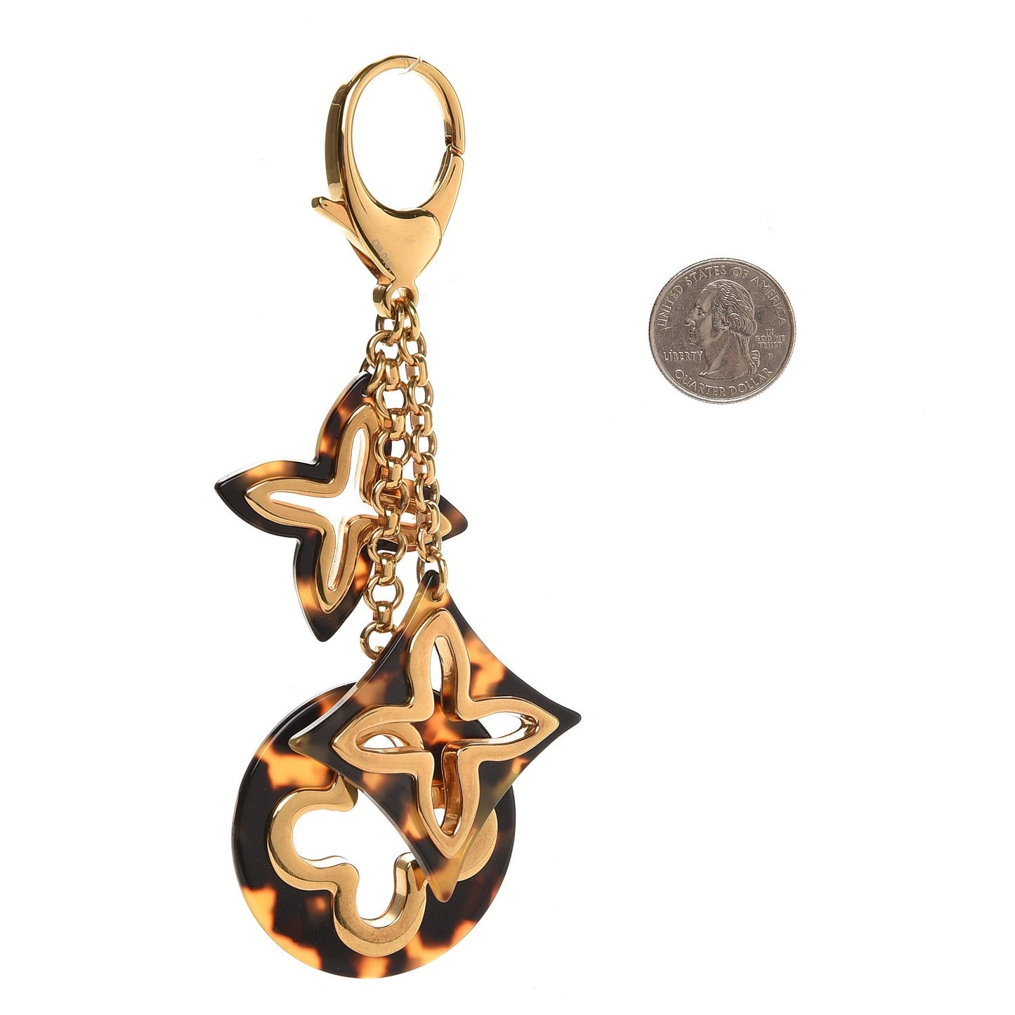 Insolence Bag Charm Ecaille
