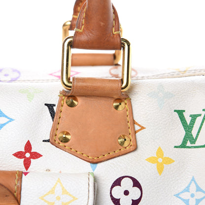 Louis Vuitton Monogram Multicolor Speedy 30 White 14 of 18