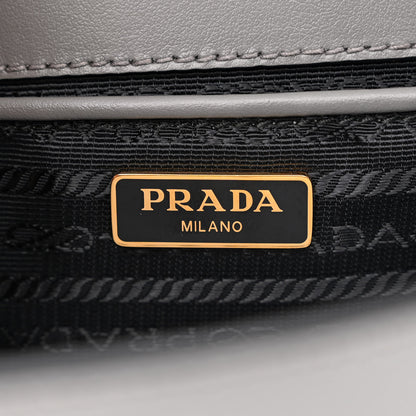 Prada Saffiano Chain Shoulder Bag Marmo 6 of 10