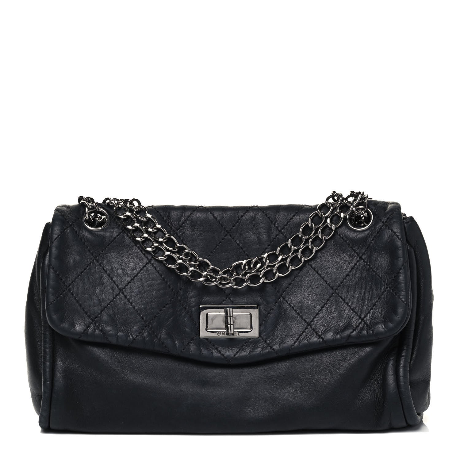 Chanel Lambskin Quilted Large Mademoiselle Flap Black 1 of 11