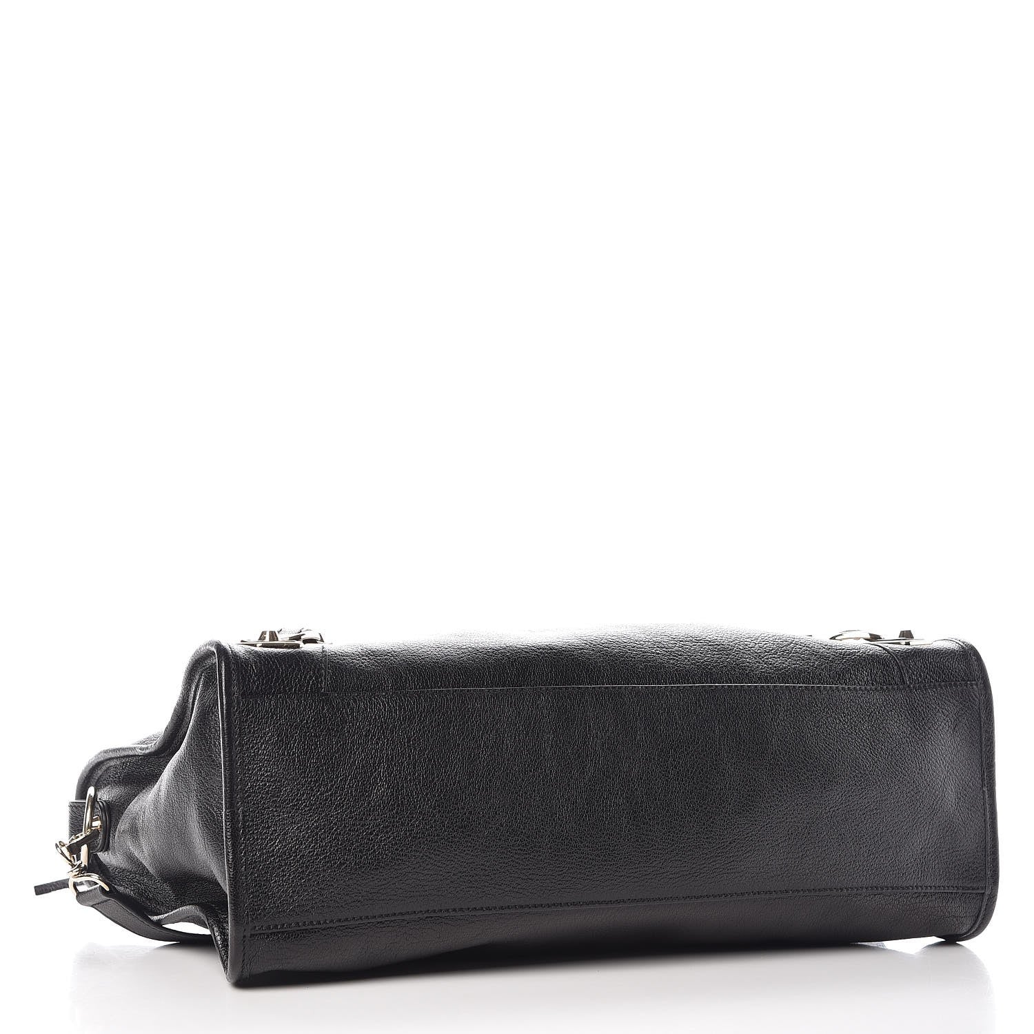 Balenciaga Chevre Gold Metallic Edge Hardware City Black 4 of 7