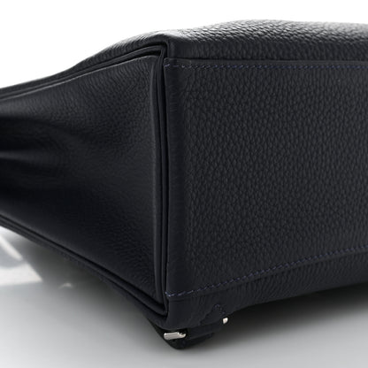 Hermes Togo Kelly Ado Backpack Bleu Nuit 9 of 11