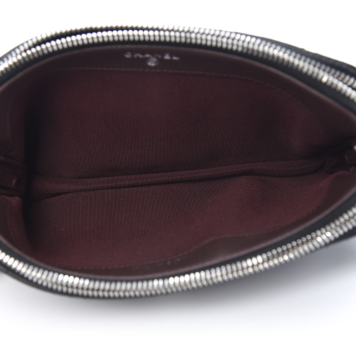 Chanel Lambskin Quilted Small Clutch With Chain Black 5 of 14