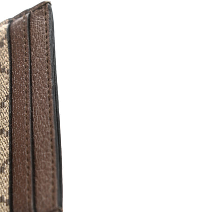 Gucci GG Supreme Monogram Ophidia Card Holder Brown 7 of 7