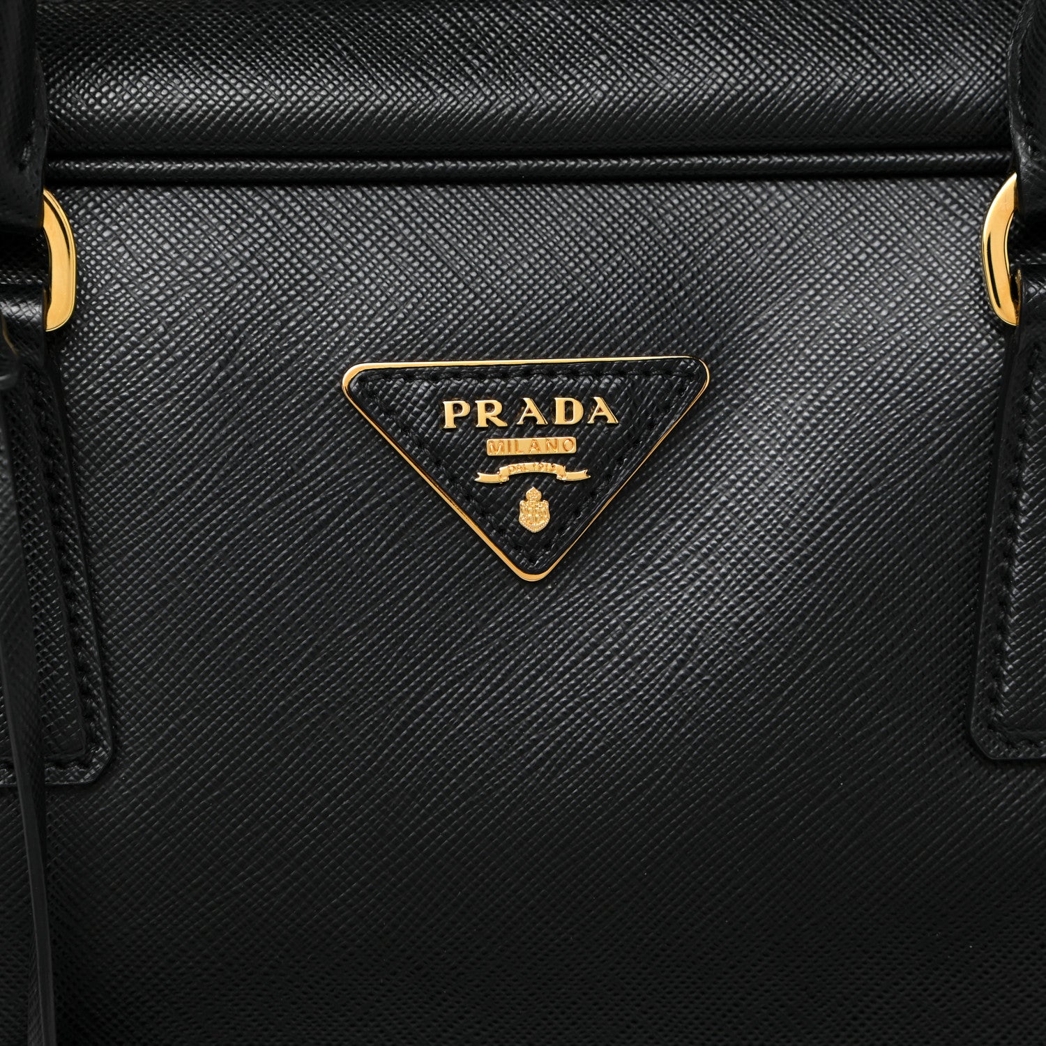 Prada Saffiano Lux Bauletto Black 13 of 13