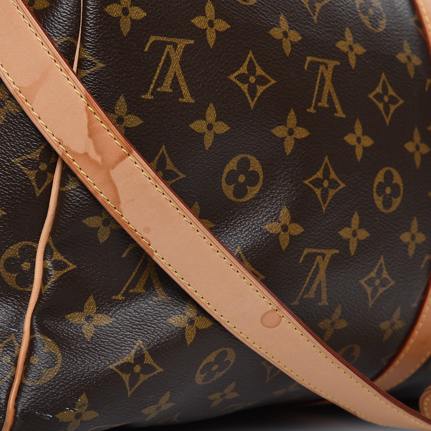 Louis Vuitton Monogram Keepall Bandouliere 55 10 of 23