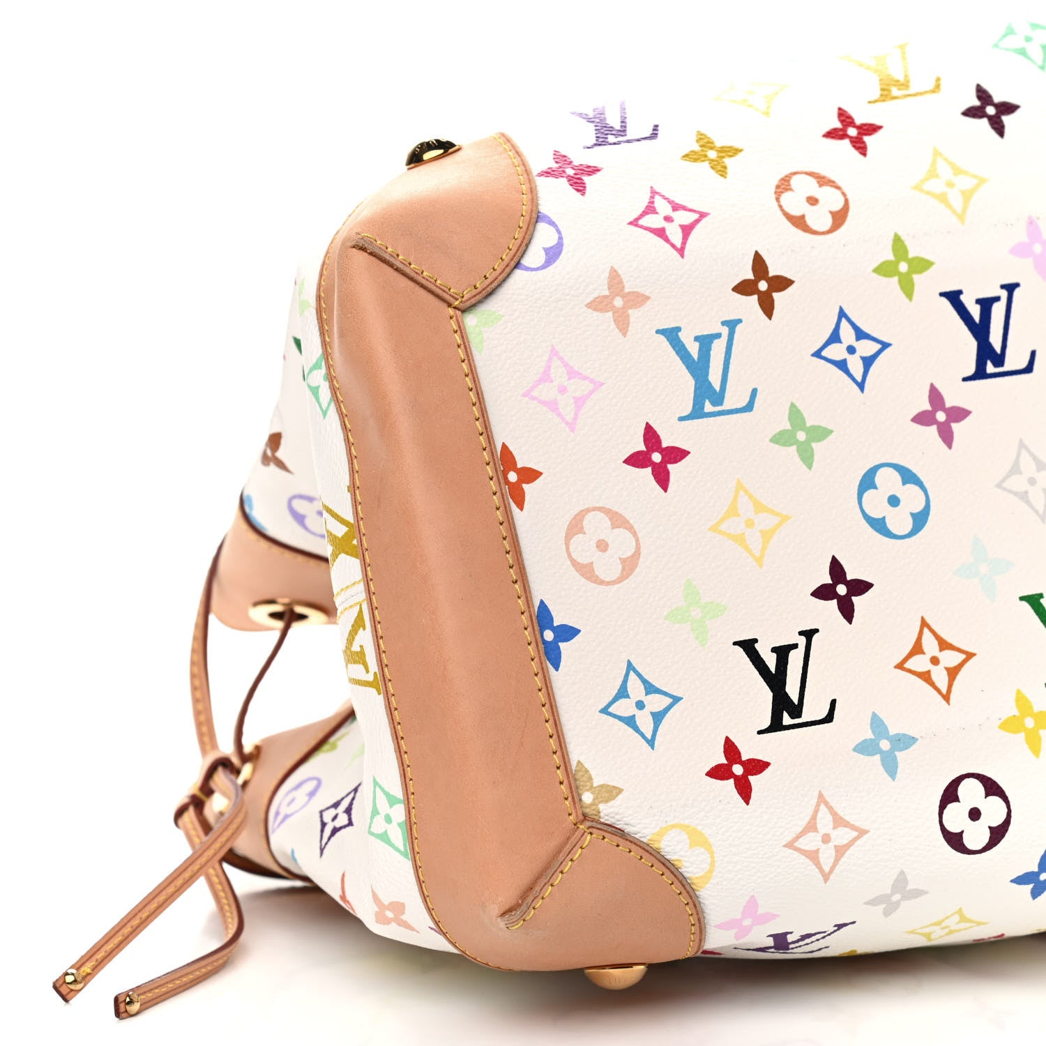 Louis Vuitton Monogram Multicolor Ursula White 7 of 8