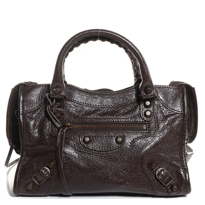 Balenciaga Agneau Classic Hardware Mini City Charbon 1 of 13