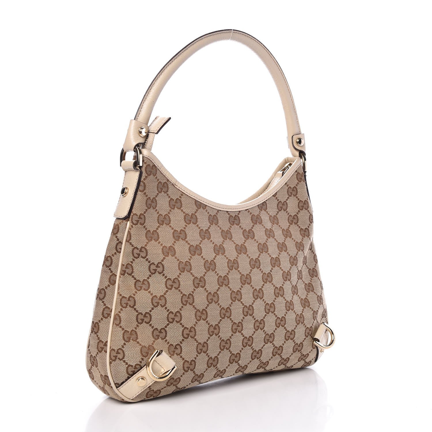 Gucci Monogram Medium Abbey Hobo Off White 3 of 9