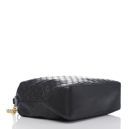 Gucci Guccissima Signature Large Linea A Hobo Black 4 of 10