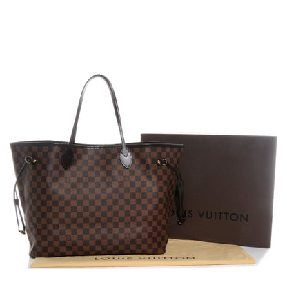 Louis Vuitton Damier Ebene Neverfull GM 5 of 9