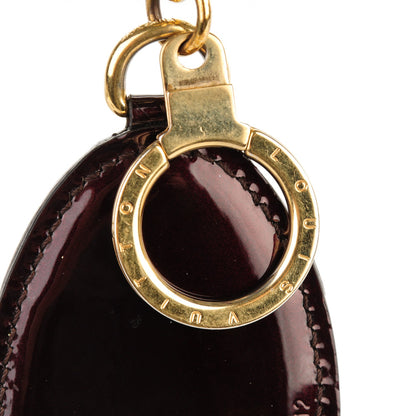 Louis Vuitton Vernis Articles de Voyage Key Holder Amarante 3 of 4