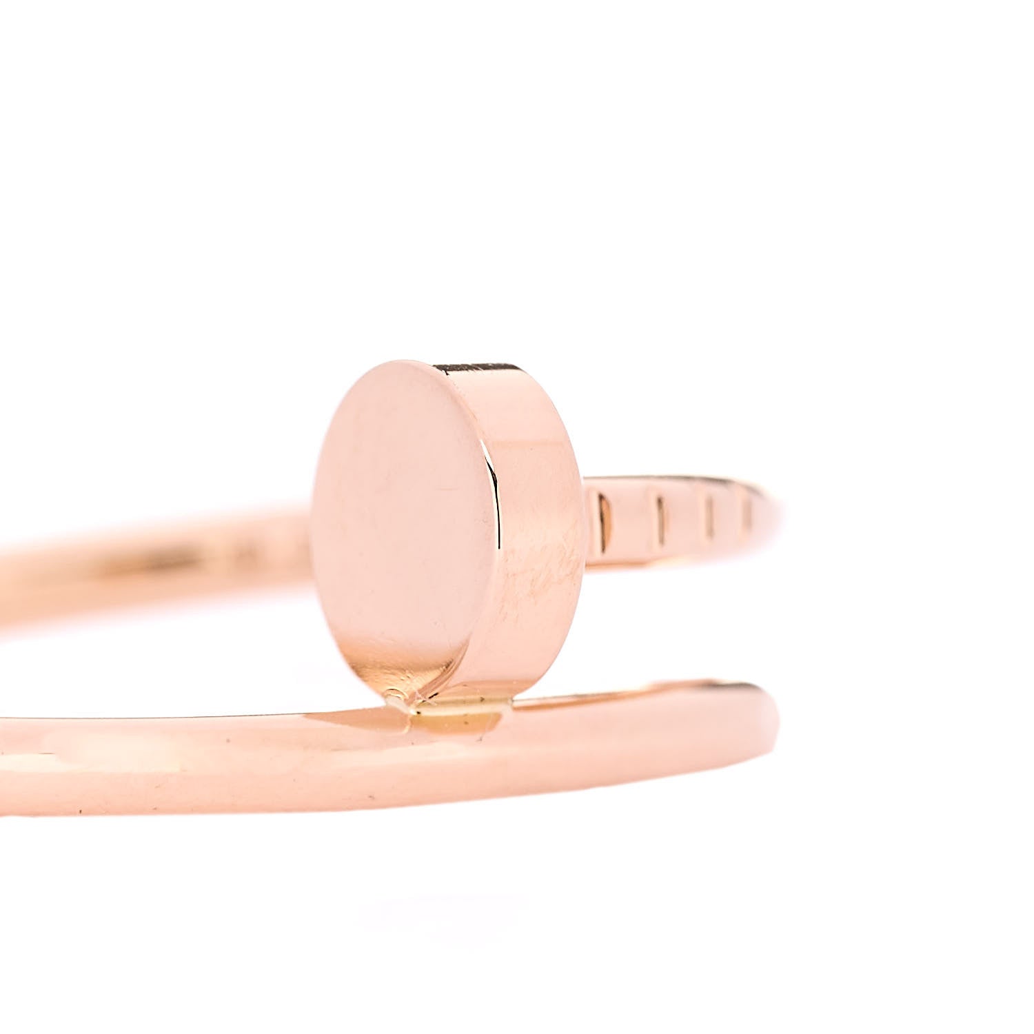 Cartier 18K Pink Gold Small Juste Un Clou Ring 52 6 4 of 6