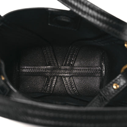Chloe Grained Calfskin Small Spin Tote Black 5 of 10