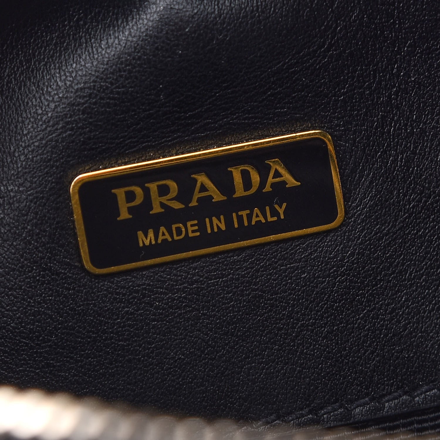 Prada Saffiano Lux Odette Crossbody Black 7 of 11