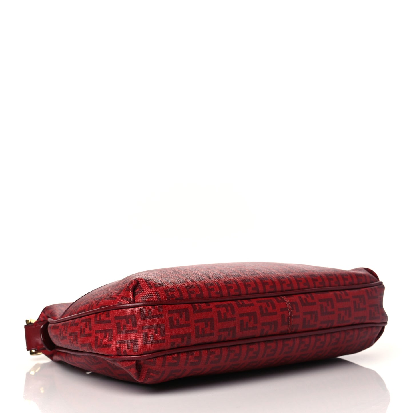 Zucchino Spalmati Vitello Messenger Bag Bordeaux Rubino