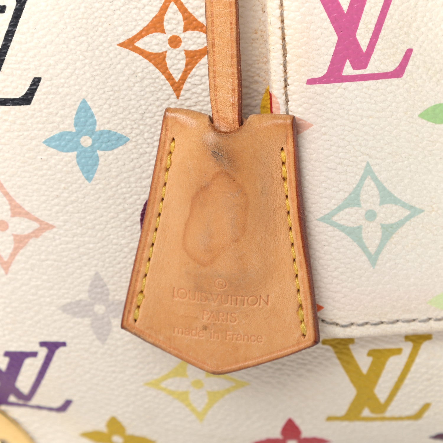 Louis Vuitton Monogram Multicolor Speedy 30 White 14 of 15