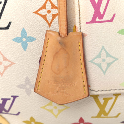Louis Vuitton Monogram Multicolor Speedy 30 White 14 of 15