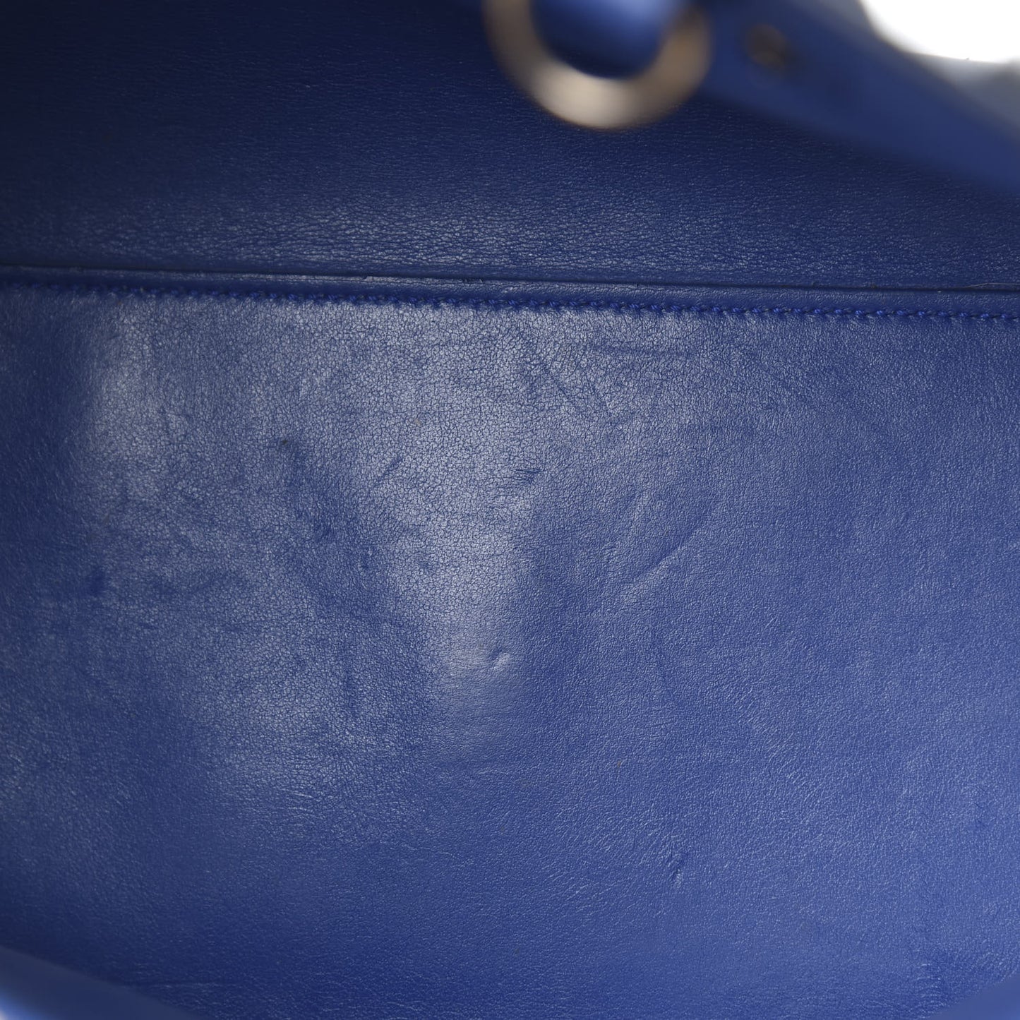 Calfskin Small Sac De Jour Black Royal Blue