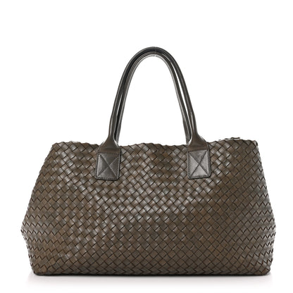 Bottega Veneta Nappa Intrecciato Medium Cabat Kaki 1 of 11