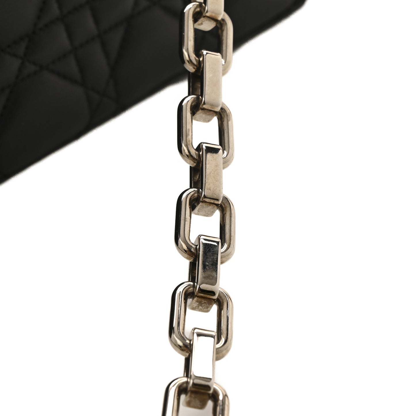 Lambskin Cannage Medium Miss Dior Flap Black