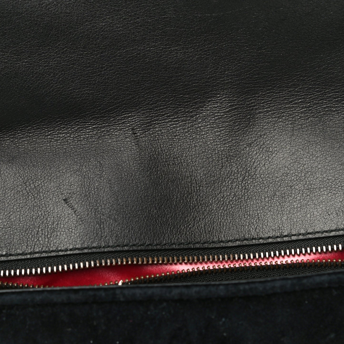 Velvet Matelasse Medium GG Marmont Shoulder Bag Black